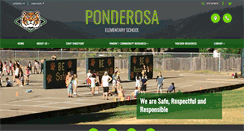 Desktop Screenshot of ponderosa.pusdk12.org