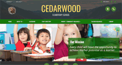 Desktop Screenshot of cedarwood.pusdk12.org